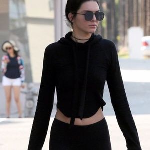 Areyouami Black Croft Hoodie